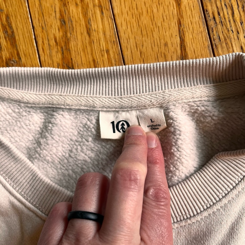 TenTree Colorblock Crewneck - Picture 4 of 4